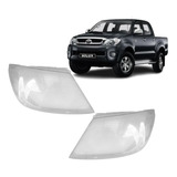 Juego Lentes Opticas P/ Toyota Hilux 2008 2009 2010 2011