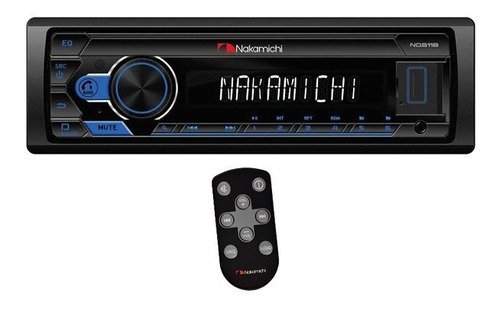 Rádio Automotivo Nakamichi 50 Watts Com Bluetooth E Usb 