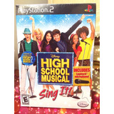 Videojuego Disney High School Musical Con Microfono Ps2