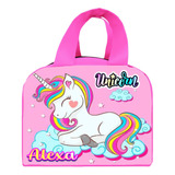 Lonchera Unicornio Bolo Dulcero Recuerdo Personalizada 30