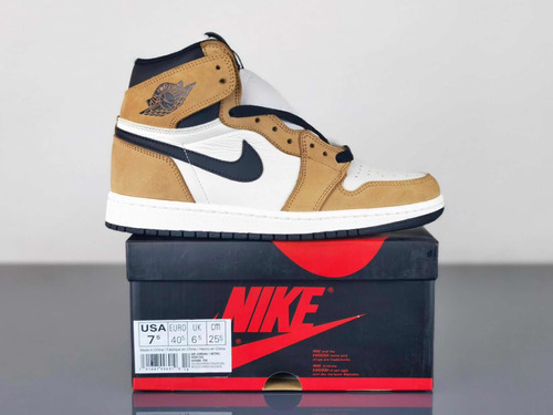 Tênis Nike Air Jordan 1 High Golden Harvest