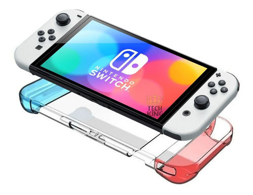 Capa Case Capinha Silicone Tpu Para Nintendo Switch Oled