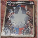 Captain America Civil War: Limited Steelbook 4k Ultra Hd