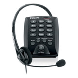 Telefone Headset Telemarketing Elgin 6000 Base Discadora