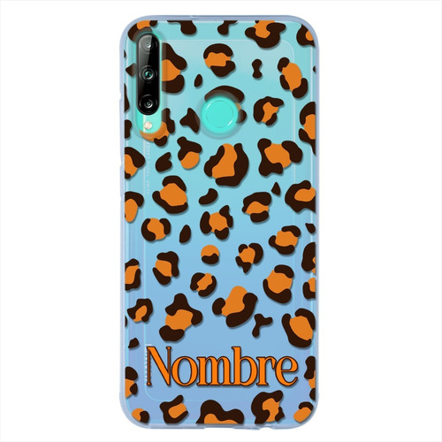 Funda Huawei Animal Print Personalizada Con Tu Nombre