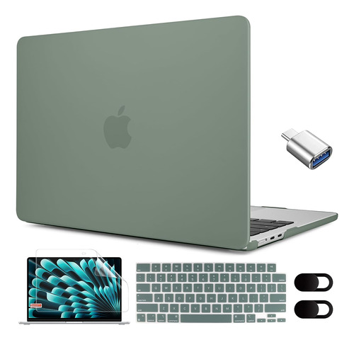 Funda Transparente Para Macbook Air De 15 Pulgadas, Lanzada