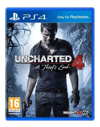 Juego Ps4 Físico Uncharted 4 Sony Standard Edition