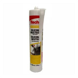 Sellador Silicona Neutra Blanca 260 Ml Fischer 600690