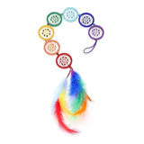 Rainbow 7 Chakra Crystal Dream Catchers Reiki Healing C...