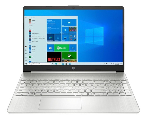 Laptop  Hp 15-ef1300wm Plata 15.6 , Amd Ryzen 3 3250u  4gb De Ram 128gb Ssd, Amd Radeon Rx Vega 3 1920x1080px Windows 10 Home