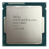 Procesador De Cpu E3 1270 V3 De Cuatro Núcleos De 3,5 Ghz, 8