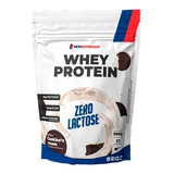 Whey Protein Concentrado Zero Lactose (0%) Newnutrition Sabor Cookies & Cream Suplemento Em Pó Proteína Sachê 900g