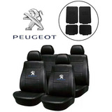 Fundas Asiento Cuerina P Peugeot 205 206 306 405 Alfombra 4p