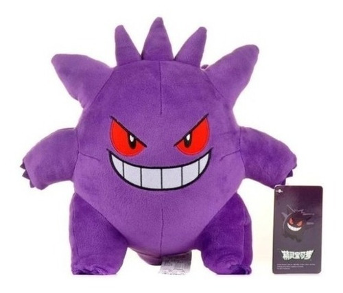 Pokémon Gengar Fantasma Pelúcia Original Nintendo 25cm