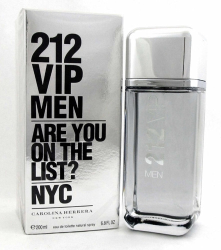 212 Vip Mem 200ml Eau De Toilette Sem Juros