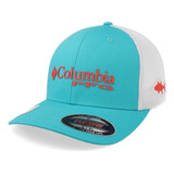 Gorra Columbia Pfg Mesh Ball 1503971 Azul C Cerrada