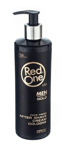 Loción En Crema Para Después De Afeitar Red One Gold 400 Ml