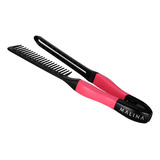 Pente Malina De Cabelo Profissional Carbono Chapinha - Rosa