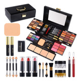 Kit De Maquillaje Profesional Para Mujer, Kit Completo Con E