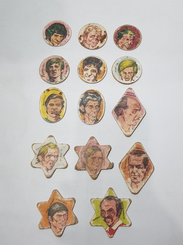 Antiguas Figuritas Mini Fútbol 1972 Lote X 15 Mag 58184