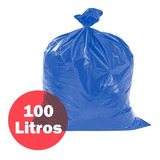 Saco De Lixo Para Coleta Seletiva 100 Litros - 100 Unidades