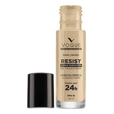 Base De Maquillaje Líquida Vogue Resist Líquido Base Líquida Resist Tono Porcelana - 30ml 30mg