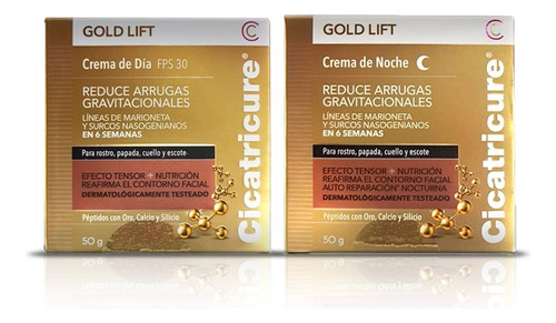 Cicatricure Antiedad Gold Día + Noche