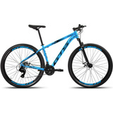 Mountain Bike Gts Feel Full Aro 29 17 24v Freios De Disco Mecânico Cor Azul