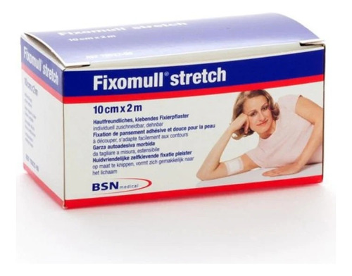 Fixomull Stretch  10x2cm Pack 4 Cajas 