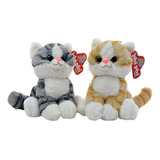 Peluche Gato 22cm 2 Colores Phi Phi Toys