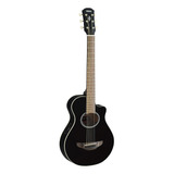 Guitarra Electroacustica Yamaha Apx Traveler Negra Apxt2bl Color Negro Orientación De La Mano Derecha