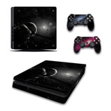 Skin Personalizado Para Ps4 Slim Galaxia (0097) 