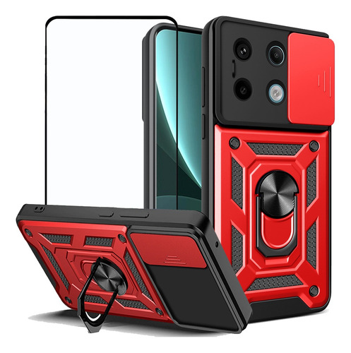 Funda Para Xiaomi Poco X6 5g /redmi Note 13 Pro 5g Case+mica