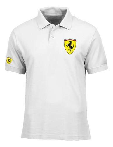 Camisas Tipo Polo Scuderia Ferrari