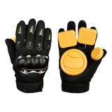 Guantes De Skate De Downhill Roller Long Board Slider Skateb