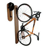 Combo Soporte Vertical De Pared Bicicleta + Soporte Cascos