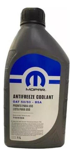 Líquido Arrefecimento Mopar 5050 Citroen/peugeot 1l- Azul