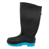 Bota Caucho Pvc Industrial Negra Talla 39 Toolcraft Tc5157