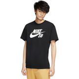 Camiseta Nike Sb Tee Logo Hbr-negro