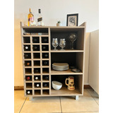 Mueble Mini Bar En Mdf