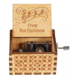 Over The Rainbow - Caja Musical Cajita Box Music Madera