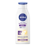 Crema Corporal Nivea Protección Solar Fps 15 400 Ml