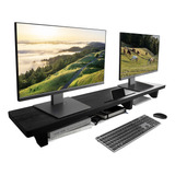 Soporte De Monitor Doble Para 2 Monitores, Elevador De Monit