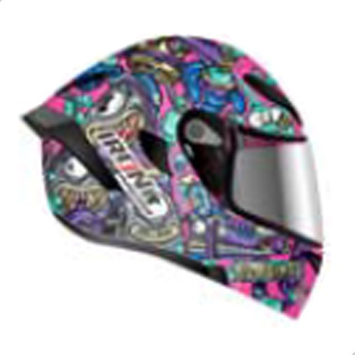 Casco Abatible Dot Ir-121 Street Style Rosa Talla Xl