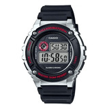 Reloj Casio W-216h 50m Cronometro Timer Alarma 7 Años Pila