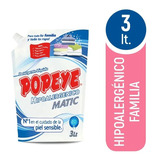 Detergente Liqui Hipoaler Matic Familia Popey 3lt(1uni)super