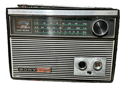Radio Antigua De Colección Marca Sony Solid State