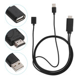 Adaptador A Hdmi, Cable Para Conexión Usb A Hdtv, Hembra A .