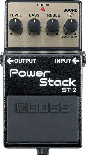 Pedal De Guitarra St-2 Power Stack - St2 Boss + Nota Fiscal