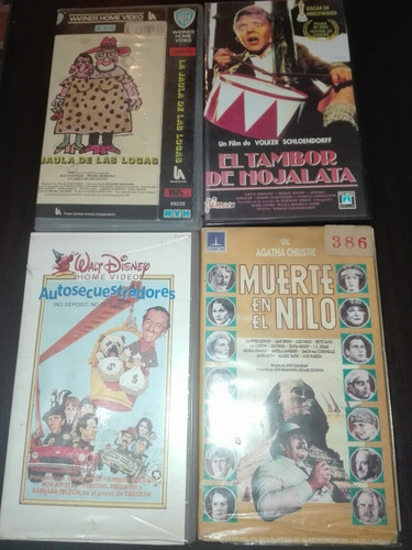 Lote De Vhs De Coleccion!!!!